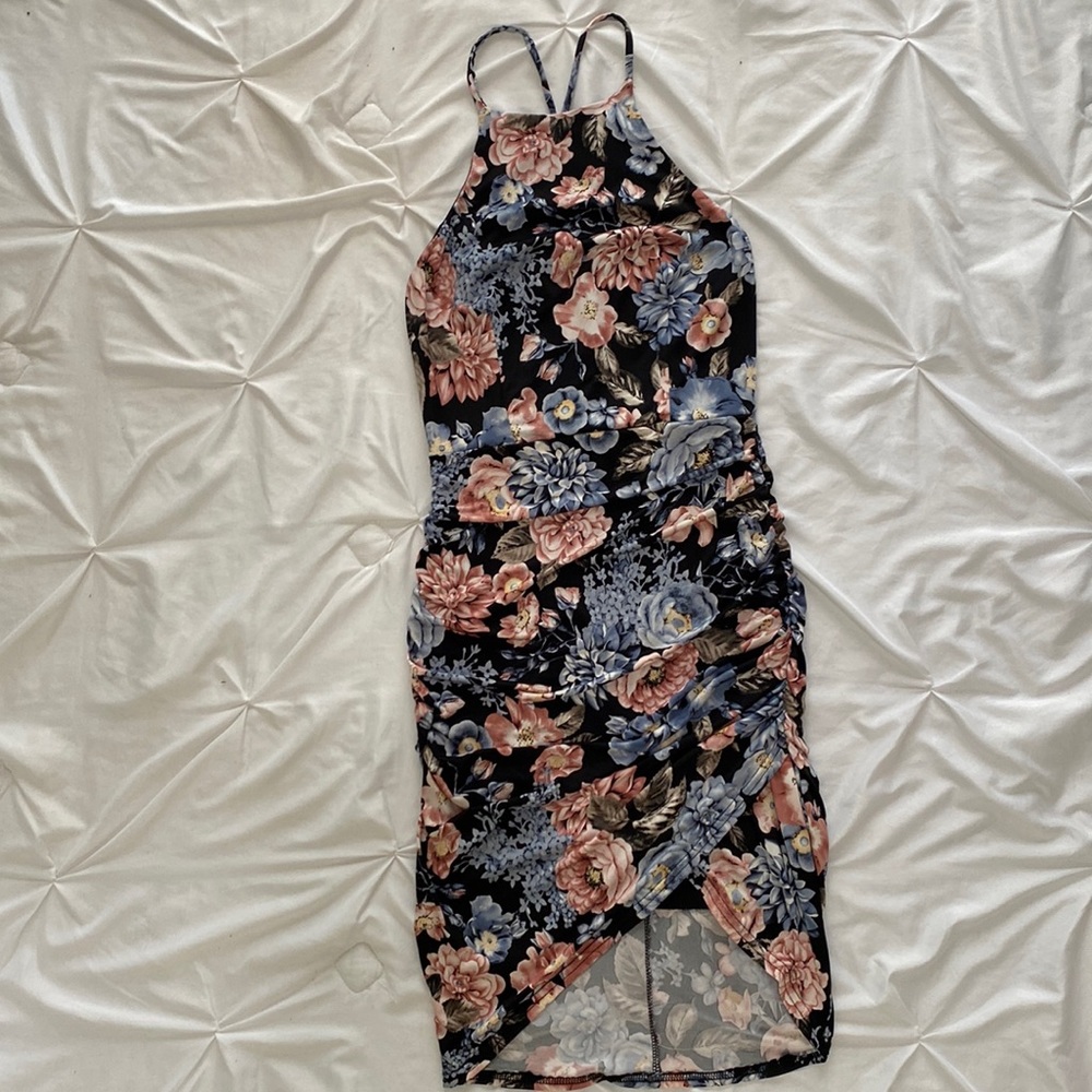 Trac Floral Party Dress
